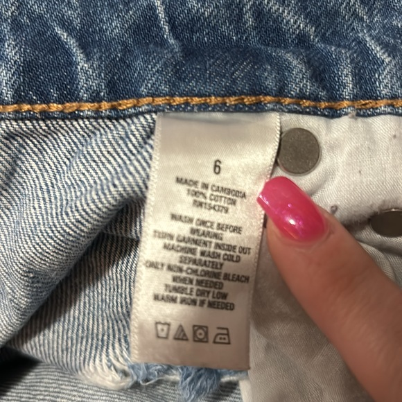 AERO ripped mom jeans size 6 - Picture 4 of 4